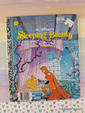Vintage 1986 Disney's Sleeping Beauty Little Golden Book Hardcover