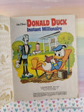 Vintage 1978 Disney's Donald Duck: Instant Millionaire Little Golden Book Hardcover