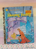 Vintage 1992 Disney's Sleeping Beauty Little Golden Book Hardcover