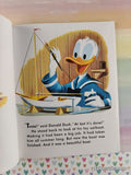 Vintage 1993 Disney's Donald Duck's Toy Sailboat Little Golden Book Hardcover