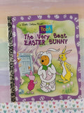 Vintage 1997 1st Edition Disney's Pooh: The Very Best Easter Bunny! Little Golden Book Hardcover, Like New
