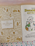 Vintage 1986 Disney's Donald Duck & the Big Dog Little Golden Book Hardcover