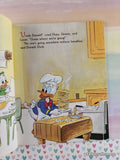 Vintage 1986 Disney's Donald Duck & the Big Dog Little Golden Book Hardcover