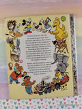 Vintage 1986 Disney's Donald Duck & the Big Dog Little Golden Book Hardcover