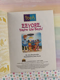 Vintage 1997 Disney's Winnie the Pooh: Eeyore, You're the Best! Little Golden Book Hardcover, Like New