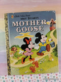 Vintage 2004 1st Printing Disney's Mother Goose Little Golden Book Hardcover