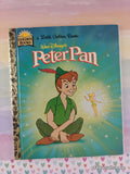 Vintage 1997 Disney's Peter Pan Little Golden Book Hardcover