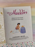 Vintage 1992 Disney's Aladdin Little Golden Book Hardcover