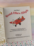 Vintage 1982 Disney's Toad Flies High Little Golden Book Hardcover