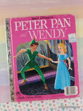 Vintage Disney's Peter Pan & Wendy Little Golden Book Hardcover