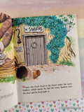 Vintage 1974 7th Printing Disney's Winnie-the-Pooh Meets Gopher Little Golden Book Hardcover