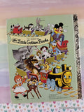 Vintage 1974 7th Printing Disney's Winnie-the-Pooh Meets Gopher Little Golden Book Hardcover