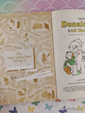 Vintage 1986 Disney's Donald Duck & the Big Dog Little Golden Book Hardcover