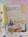 Vintage 1986 Disney's Donald Duck & the Big Dog Little Golden Book Hardcover
