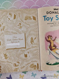 Vintage Disney's Donald Duck's Toy Sailboat Little Golden Book Hardcover
