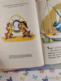Vintage Disney's Donald Duck's Toy Sailboat Little Golden Book Hardcover