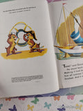 Vintage Disney's Donald Duck's Toy Sailboat Little Golden Book Hardcover
