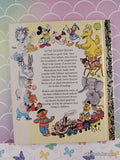 Vintage 1990 1st Printing Disney's Minnie's Slumber Party Little Golden Book Hardcover