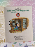 Vintage 1977 Disney's Mickey Mouse & the Mouseketeers: Ghost Town Adventure Little Golden Book Hardcover