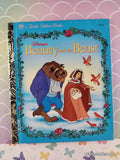 Vintage 1993 Disney's Beauty & the Beast Little Golden Book Hardcover
