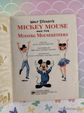 Vintage 1979 5th Printing Disney's Mickey Mouse & the Missing Mouseketeers Little Golden Book Hardcover