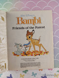 Vintage 1992 Disney's Bambi: Friends of the Forest Little Golden Book Hardcover