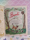 Vintage 1977 41st Printing Disney's Bambi Little Golden Book Hardcover