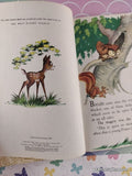Vintage 1977 41st Printing Disney's Bambi Little Golden Book Hardcover