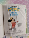 Vintage 1988 1st Printing Walt Disney's Mickey & the Beanstalk Little Golden Book Hardcover
