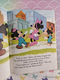 Vintage 1974 Disney's Mickey Mouse & the Great Lot Plot Little Golden Book Hardcover