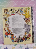 Vintage 1974 Disney's Mickey Mouse & the Great Lot Plot Little Golden Book Hardcover