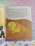 Vintage 1975 Tweety Plays Catch the Puddy Tat Little Golden Book Hardcover