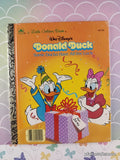 Vintage 1987 1st Printing Disney's Donald Duck: Some Ducks Have All the Luck Little Golden Book Hardcover