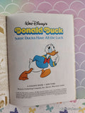 Vintage 1987 1st Printing Disney's Donald Duck: Some Ducks Have All the Luck Little Golden Book Hardcover