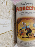 Vintage 1990 Disney's Pinocchio Little Golden Book Hardcover