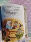 Vintage 1990 Disney's Pinocchio Little Golden Book Hardcover