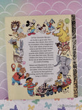 Vintage 1990 Disney's Pinocchio Little Golden Book Hardcover