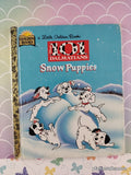 Vintage 1997 Disney's 101 Dalmatians: Snow Puppies Little Golden Book Hardcover