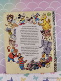 Vintage 1987 Disney's Mickey Mouse Heads for the Sky Little Golden Book Hardcover