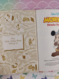 Vintage 1987 Disney's Mickey Mouse Heads for the Sky Little Golden Book Hardcover