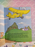 Vintage 1987 Disney's Mickey Mouse Heads for the Sky Little Golden Book Hardcover