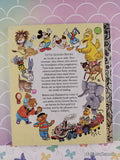 Vintage 1987 Disney's Mickey Mouse Heads for the Sky Little Golden Book Hardcover