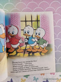 Vintage 1987 Disney's Donald Duck: Some Ducks Have All the Luck Little Golden Book Hardcover