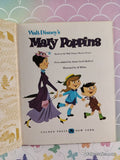 Vintage 1964 1st Printing Disney's Mary Poppins Little Golden Book Hardcover