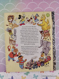 Vintage 1987 Disney's Mickey Mouse Heads for the Sky Little Golden Book Hardcover
