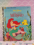 Vintage 1995 Disney's The Little Mermaid Little Golden Book Hardcover