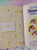 Vintage 1996 Disney's Snow White & the Seven Dwarfs Little Golden Book Hardcover