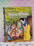 Vintage 1997 Disney's Snow White & the Seven Dwarfs Little Golden Book Hardcover