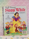 Vintage Disney's Snow White & the Seven Dwarfs Little Golden Book Hardcover