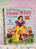 Vintage 1978 46th Printing Disney's Snow White & the Seven Dwarfs Little Golden Book Hardcover